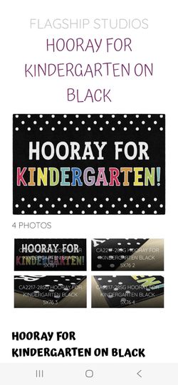 Flagship Carpets Hooray Kindergarten Children's Classroom Décor Area Rug for Schools, Durable and Fun for Learning Centers, Daycares and Preschools, 7
