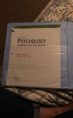 Psychology themes and variations binder