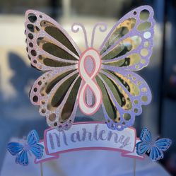 Butterfly Cake Topper