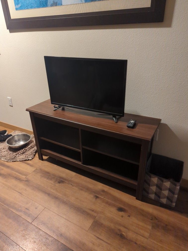 19 Inch Insignia TV And Stand