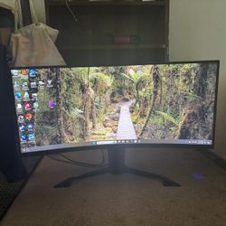 34” Gaming Monitor Curved 