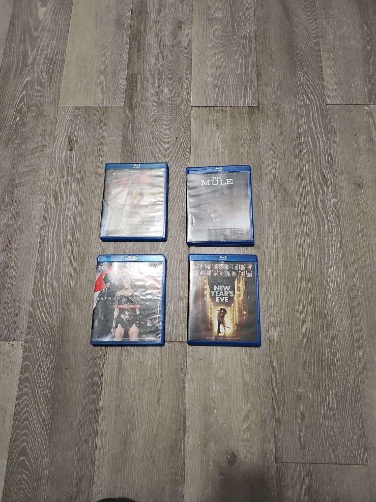 4 Movie Blu-Ray Bundle