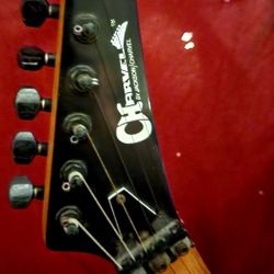 1987 Charvel Model 1 (86 To 89) Charvel Scalloped Neck