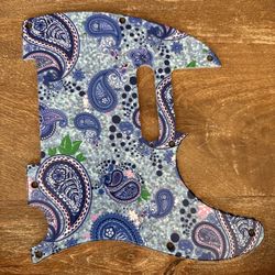 Custom Paisley Telecaster Pick guard  New! 