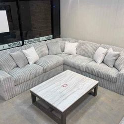 Stupendous Alloy Plush Sectional Couch , FAST DELIVERY⚡️🚛💰