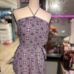 Halter Romper -Summer Play Suit