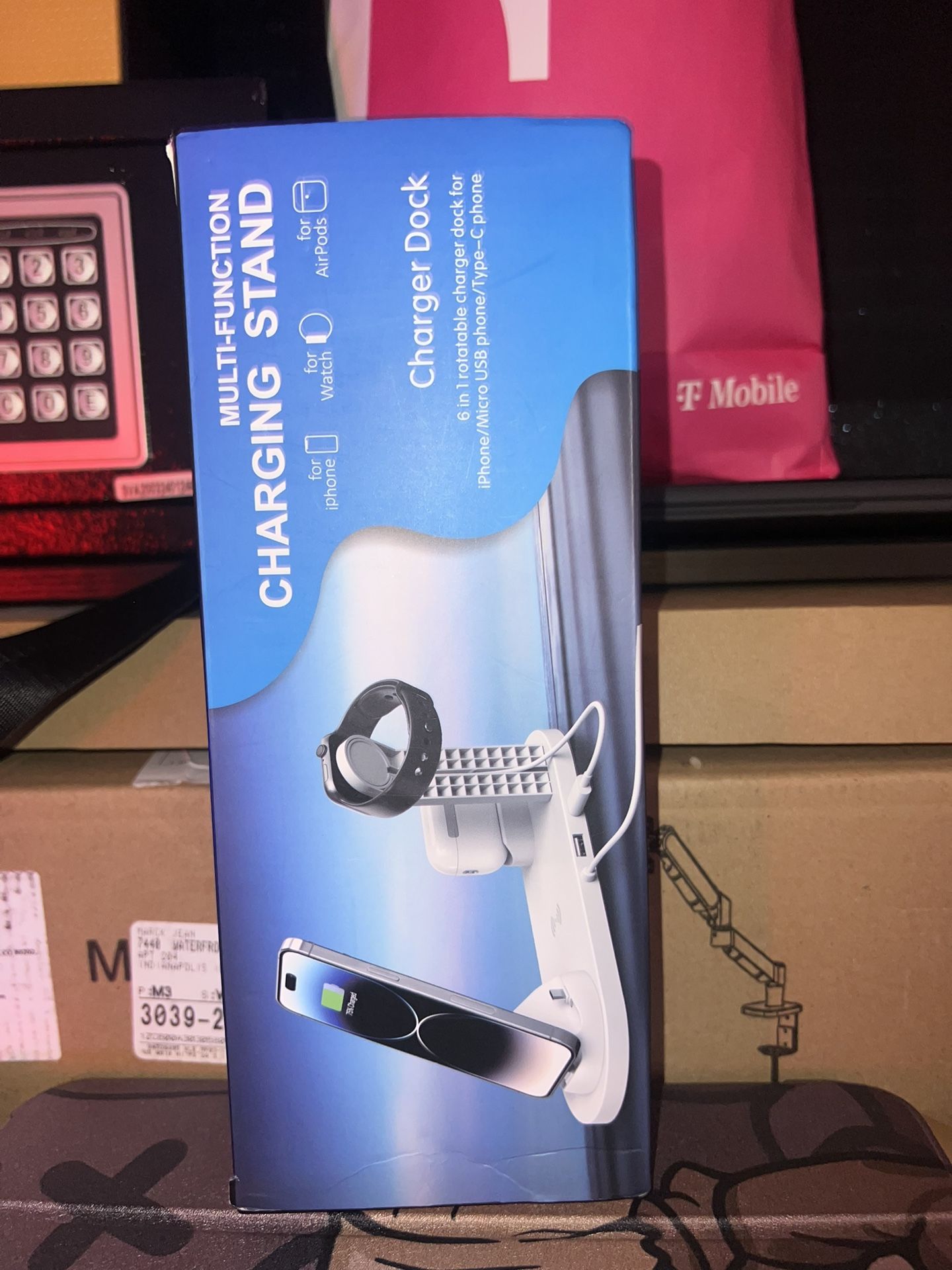 Multiple-function changing stand
