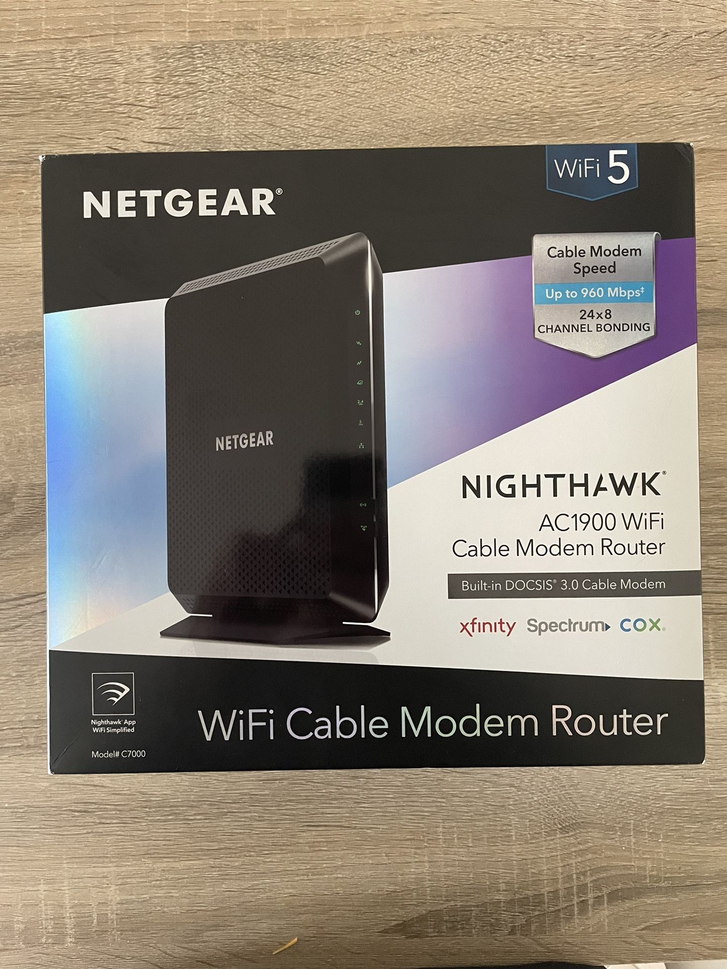NETGEAR WiFi Cable Modem Router