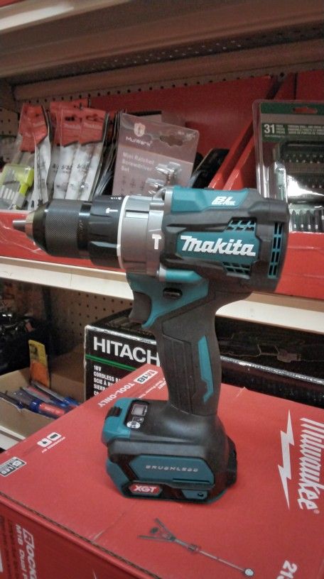 MAKITA XGT 40V MAX BRUSHLESS HAMMER DRIVER - DRILL (TOOL ONLY)