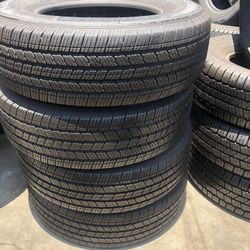 Set Of Four Wheels Brand Michelin Size 245/75R17