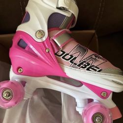 Brand new kids adjustable skates size Large 5-8