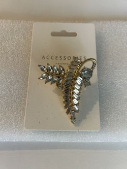Luxury Rhinestone Wheat Brooch