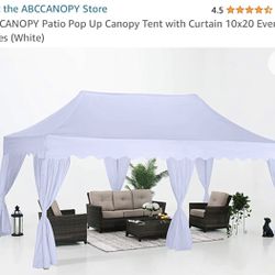 Pop Up Tent 10’x20’