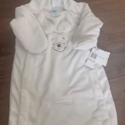 NEW Disney Baby Winnie the Pooh Coat Or Sleeper sack/ Winter coat size 6 Months