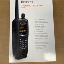 Uniden SDS100 - True I/Q Digital Handheld Scanner for Sale in