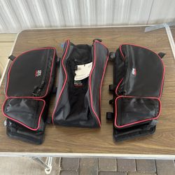 Kemi-Moto Utv Door And Center Bags Can Am Maverick READ