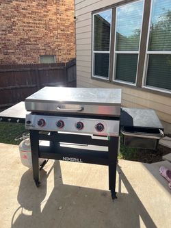 Nexgrill 4 burner flat top grill