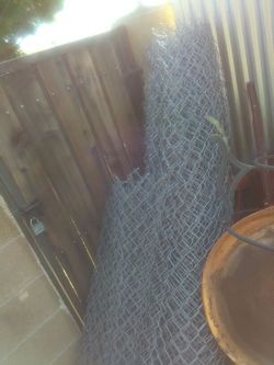 6 foot tall chain link 30 feet long