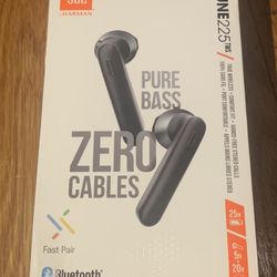 JBL Tune225 TWS Pure Bass Zero Cables
