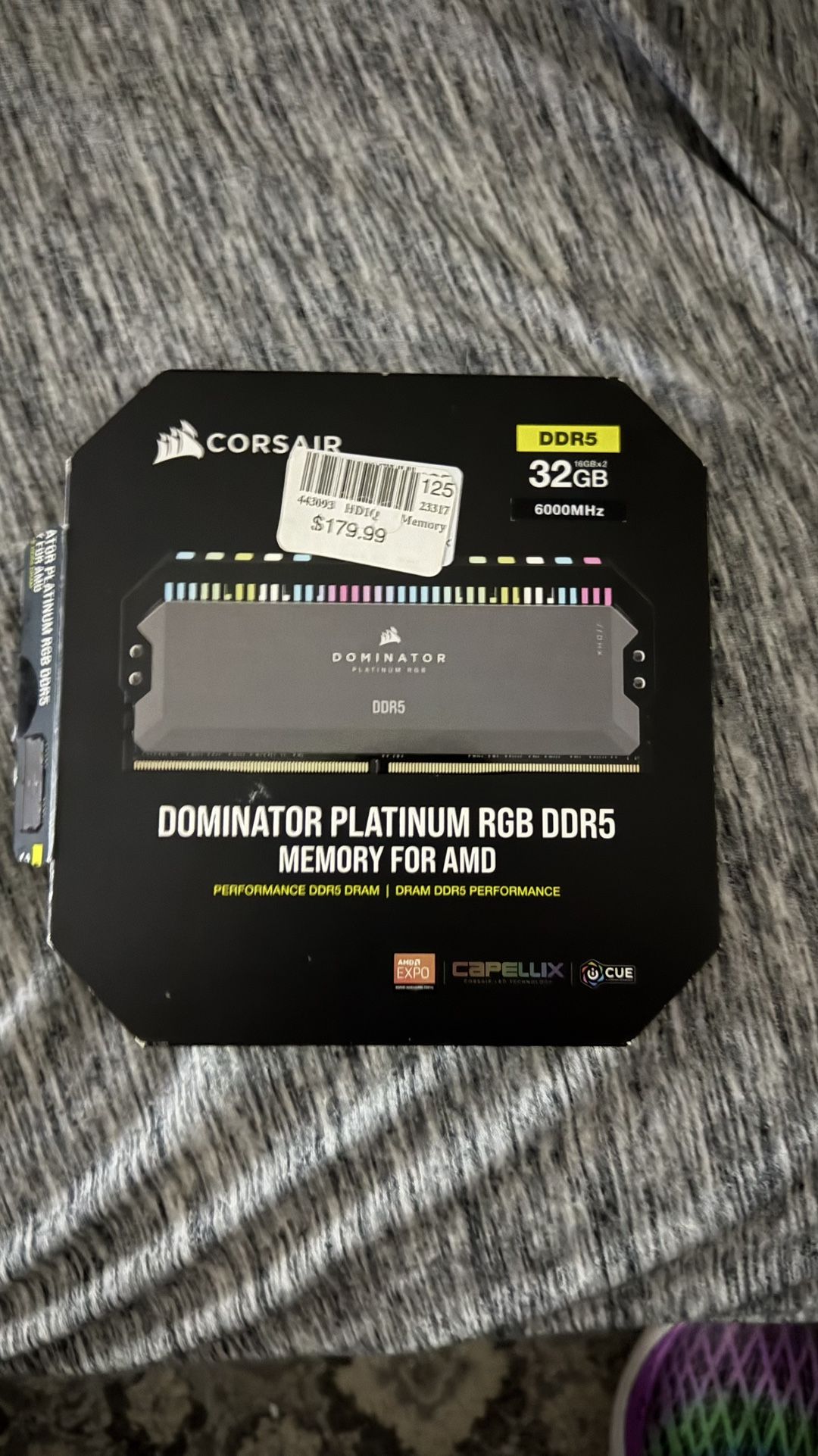 2x16 32gb Corsair Dominator Platinum RGB Ram