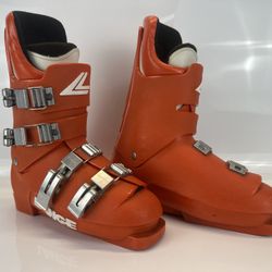 Lange Orange Ski Boots Size 8.5 M – Made in Italy – Great Condition