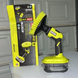 RYOBI ONE+ 18V Cordless Power Scrubber (Tool Only)