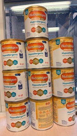 10 cans nutramigen