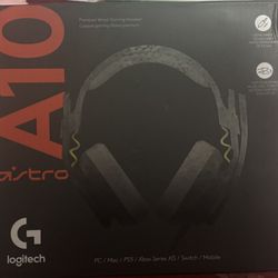 Logitech Astro A10 premium wired gaming headset 