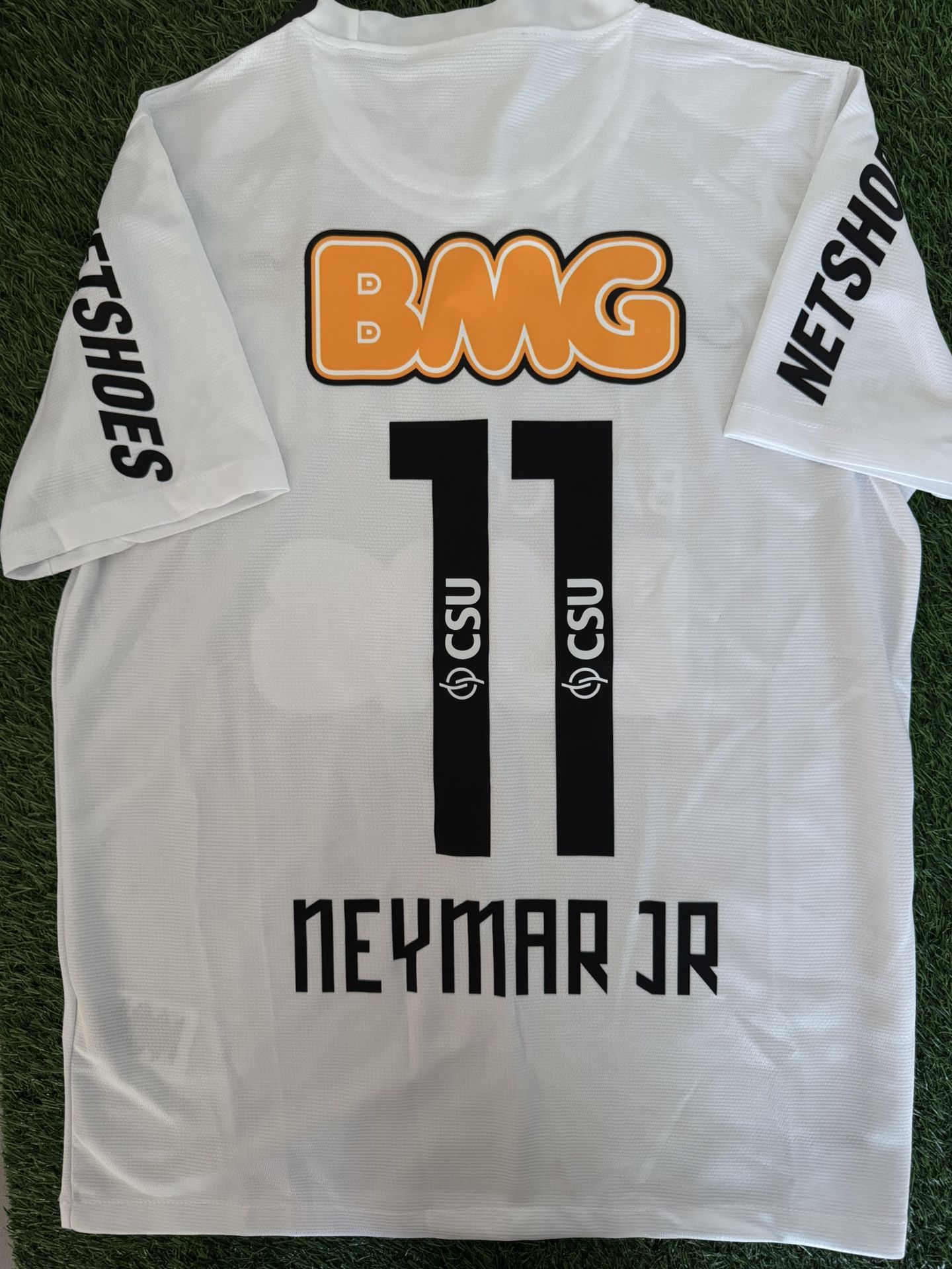 Neymar Jr Santos Retro Jersey