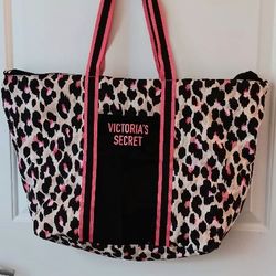 Victoria's Secret Cute Animal Print Tote Bag
