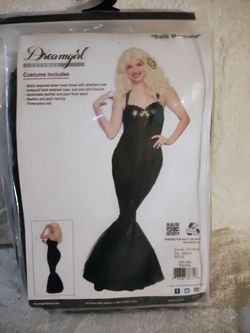 Dreamgirl Dark Mermaid Costume Medium