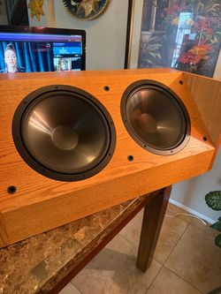 1991 The Infinity SSW-212 is a vintage, dual-driver servo-controlled powered subwoofer