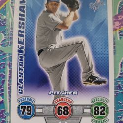 09 Topps Attax Clayton Kershaw!