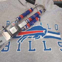 New BBQ Grill Stainless Steel Set Buffalo Bills 
