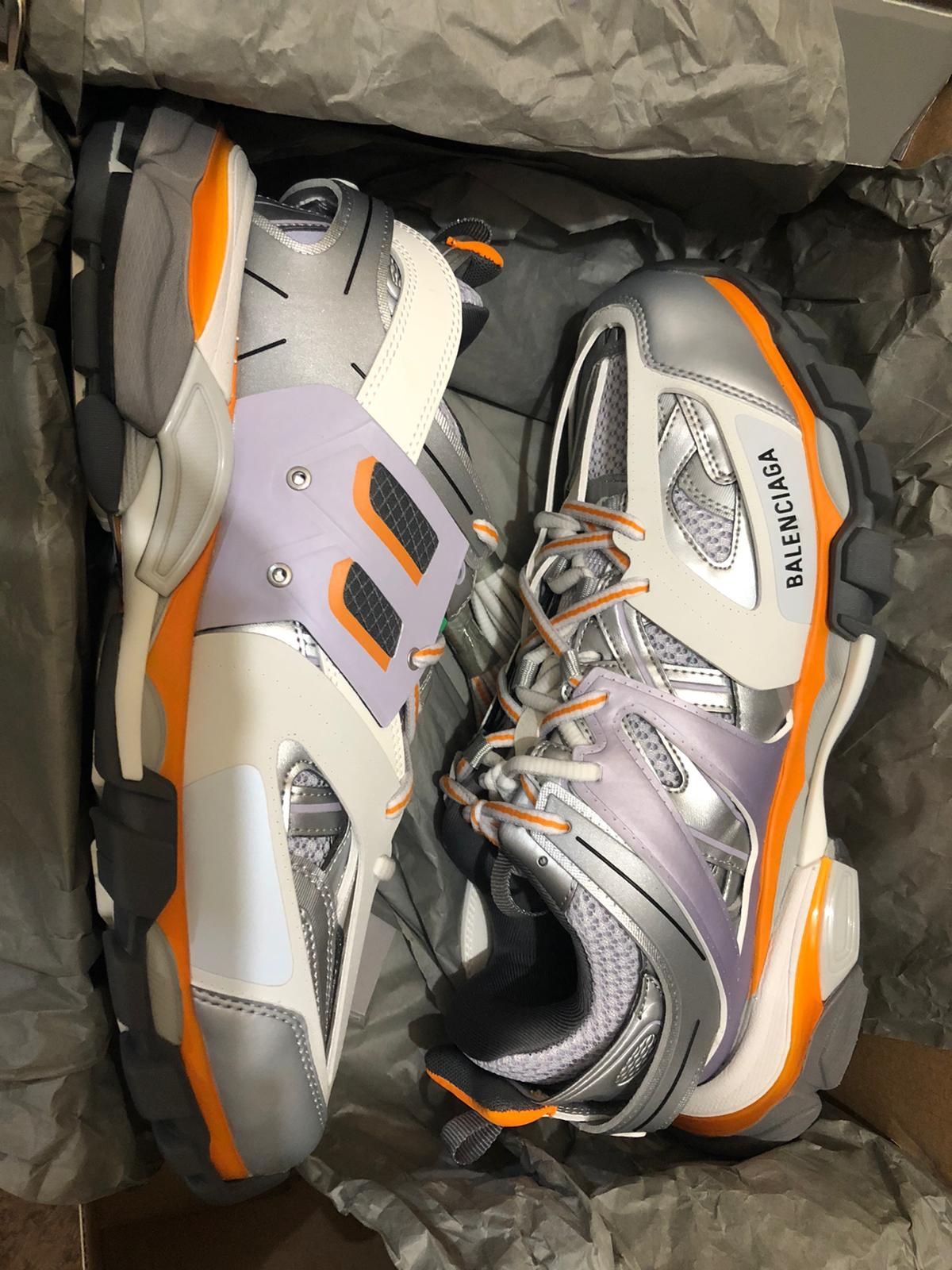 Balenciaga Track Grey Orange (W) size 11