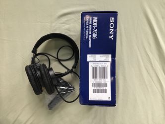 Sony MDR7506 Professional Studio Headphones — Open Box, Unused ($60 OBO)