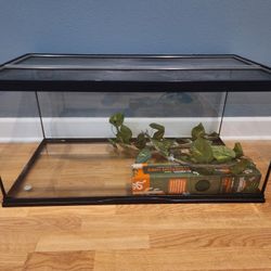 Zoo Med Bearded Dragon 40 Gallon Reptile Tank Enclosure 