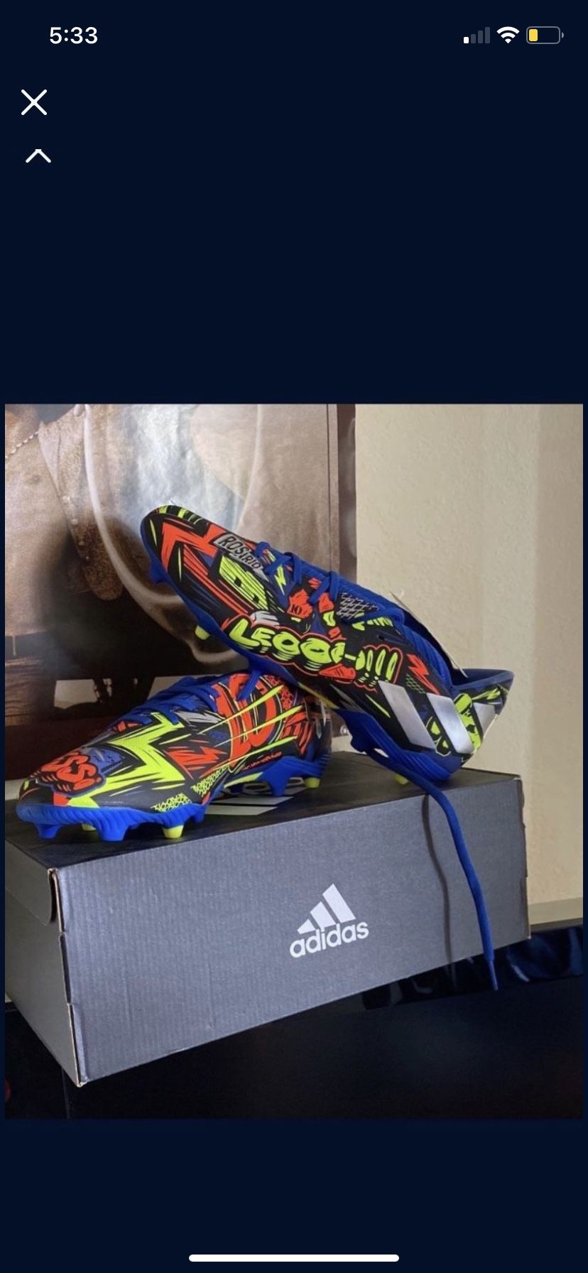 Messi nemeziz Adidas Cleats Limited Edition