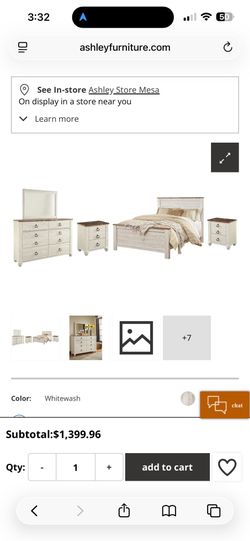 Queen bedroom set