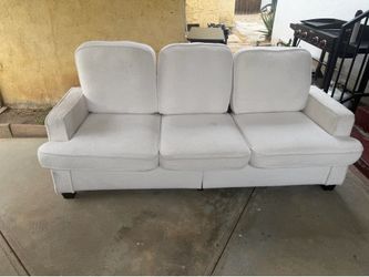 White mini sofa