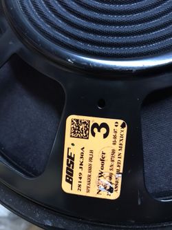 Infiniti g35 bose speakers