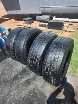 Four Truck Tires