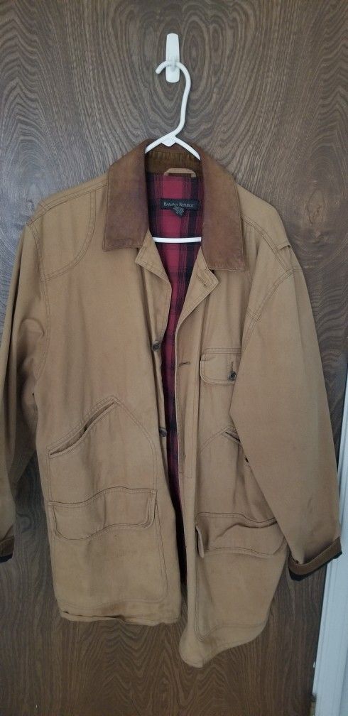 Mens Banana Republic Canvas Field Coat (medium)