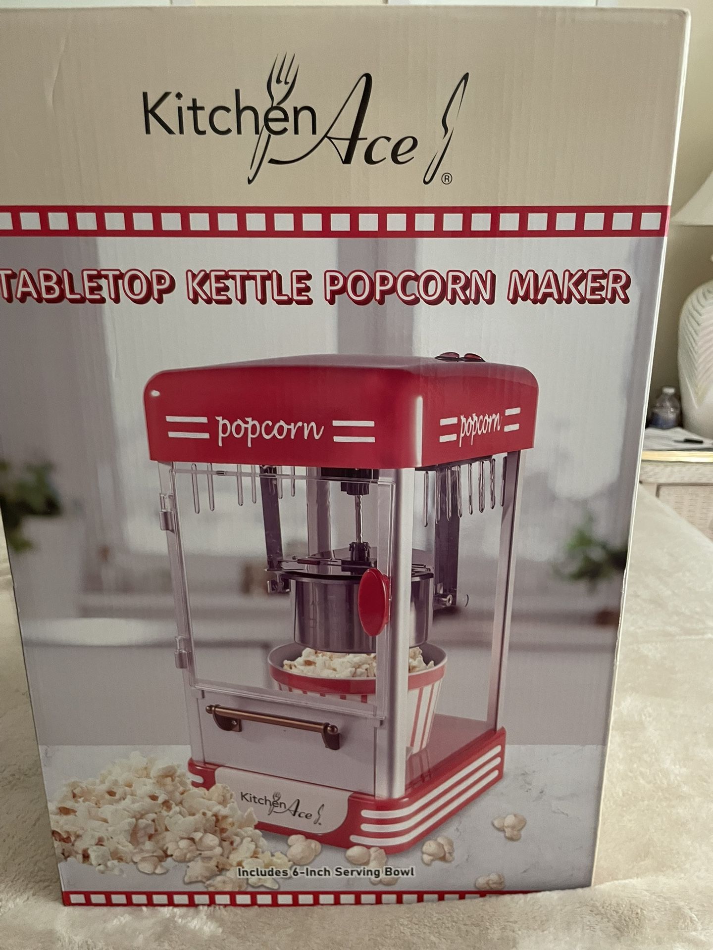 Tabletop Kettle Popcorn Maker