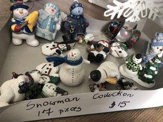 Vintage collection of Christmas ornaments