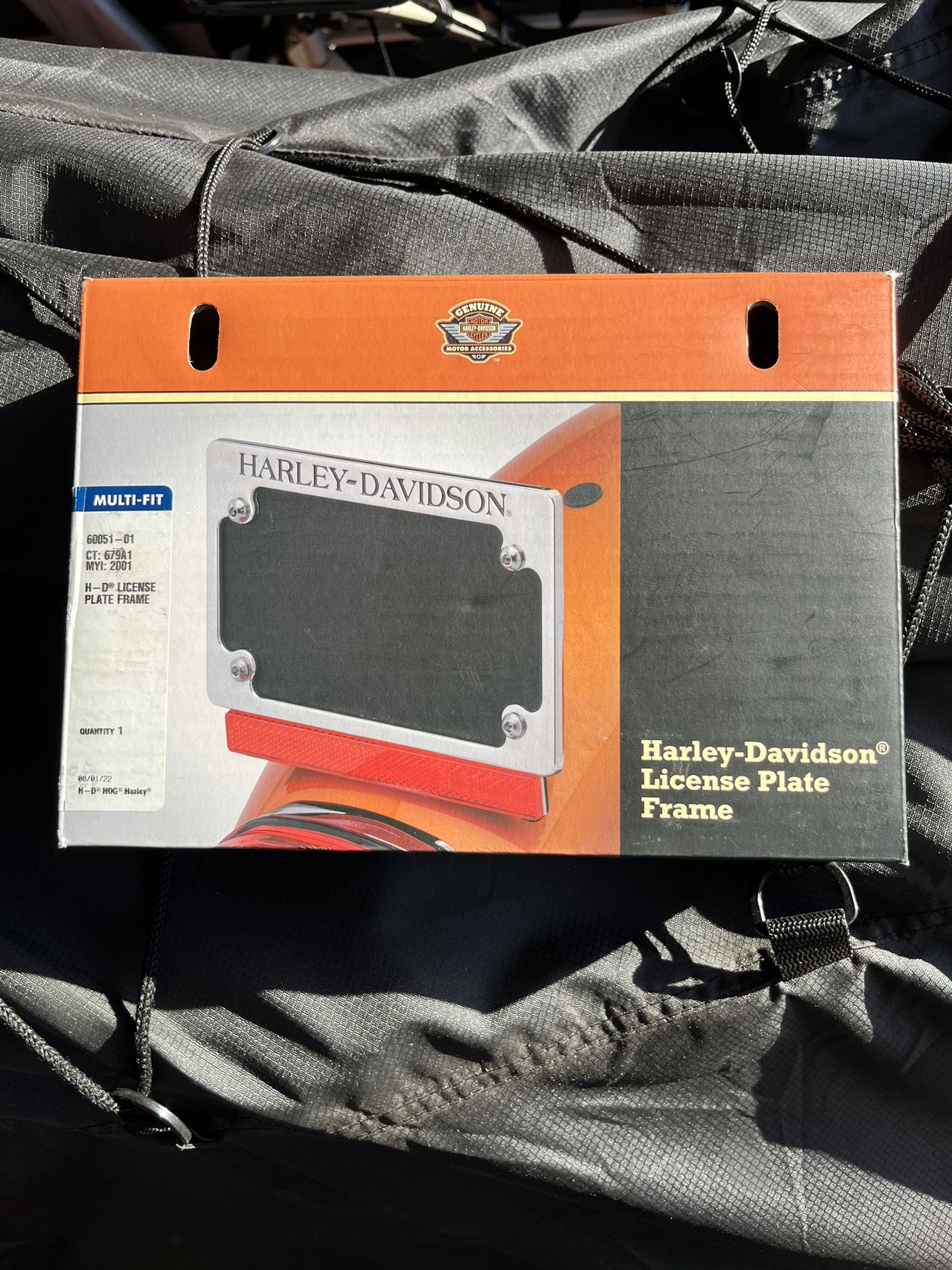 Harley Davidson License Plate Frame