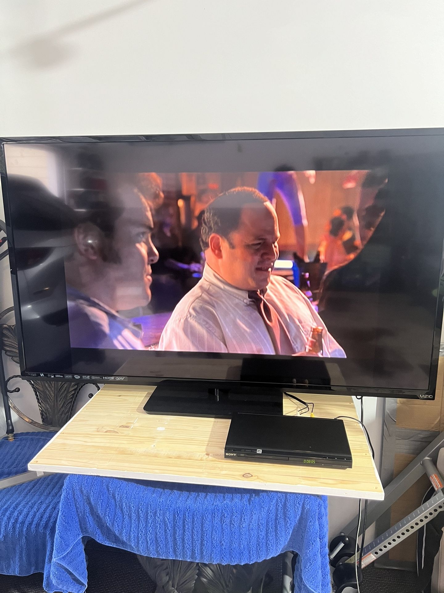 Vizio 55’ and Sonic DVD Player