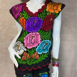 Blusa Rellena De Flores