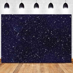 7x5FT Soft Fabric/Polyester Night Sky Star Universe Space Starry Photography Bac
