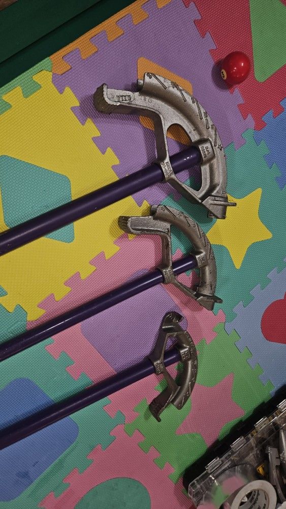 Conduit Benders 3/4 Rigid, 1/2 Rigid, 1/2 EMT